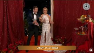 Ferran Cano i Maria Fuster en el programa de Campanades. EE