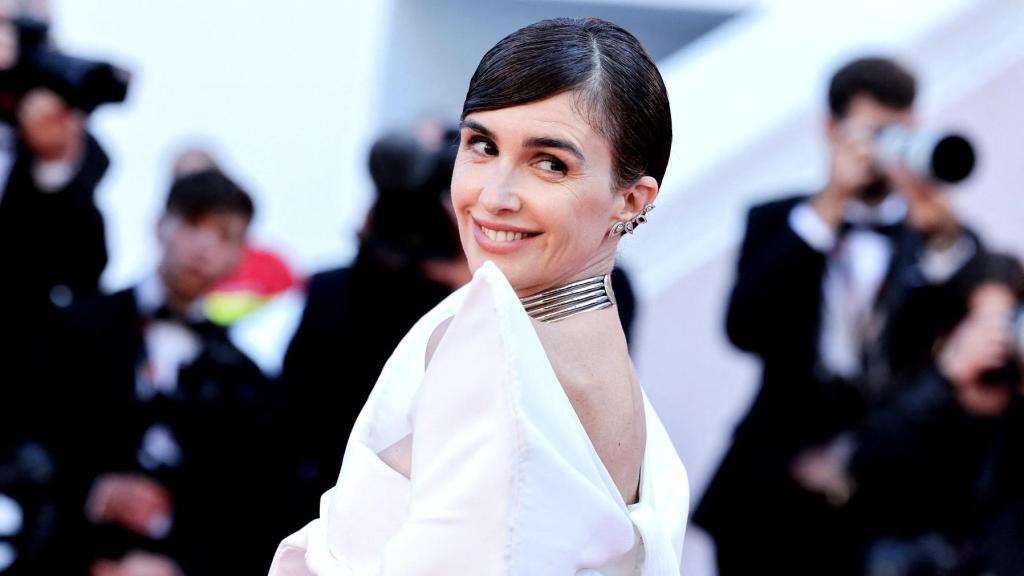 La actriz Paz Vega en una alfombra roja, en 2024.