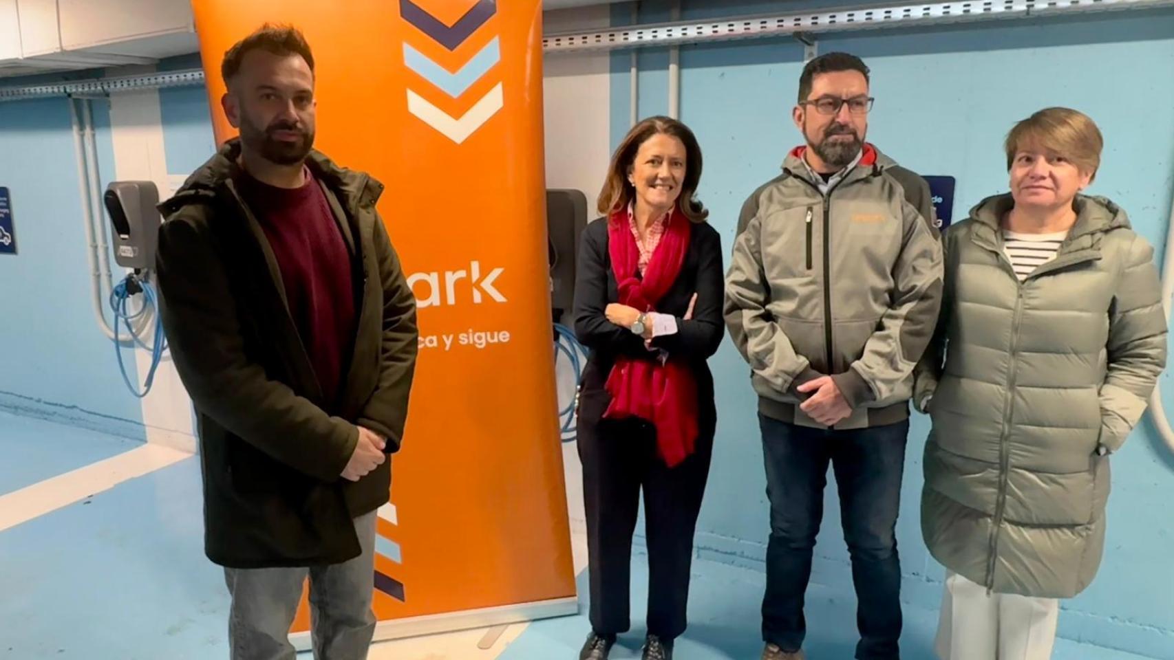 Presentación de los descuentos del parking de La Marina