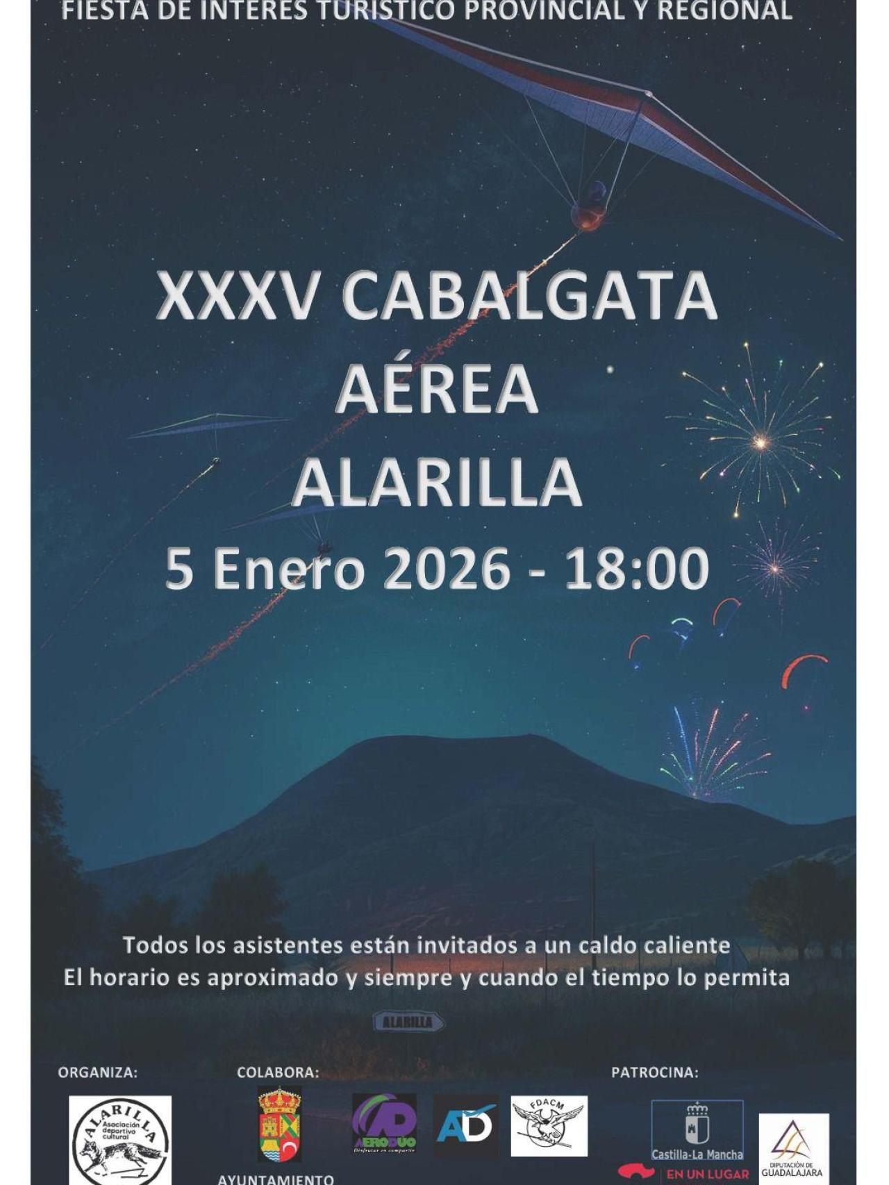 Cartel de la cabalgata.