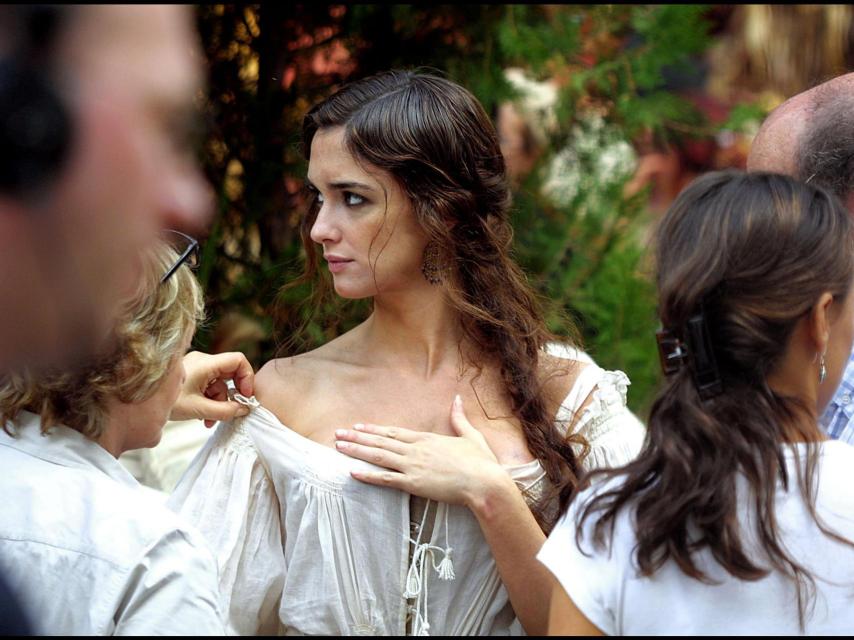 Paz Vega en una fotografía tomada en 2002.