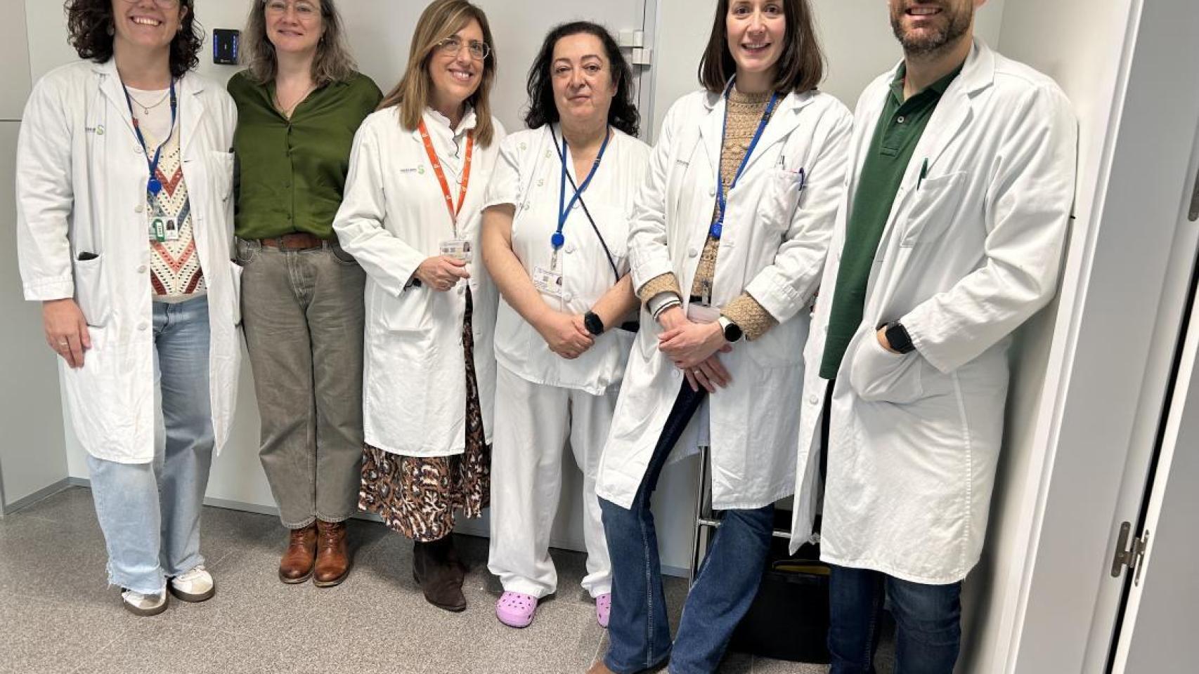 Responsables del Banco de Tejidos de Toledo.