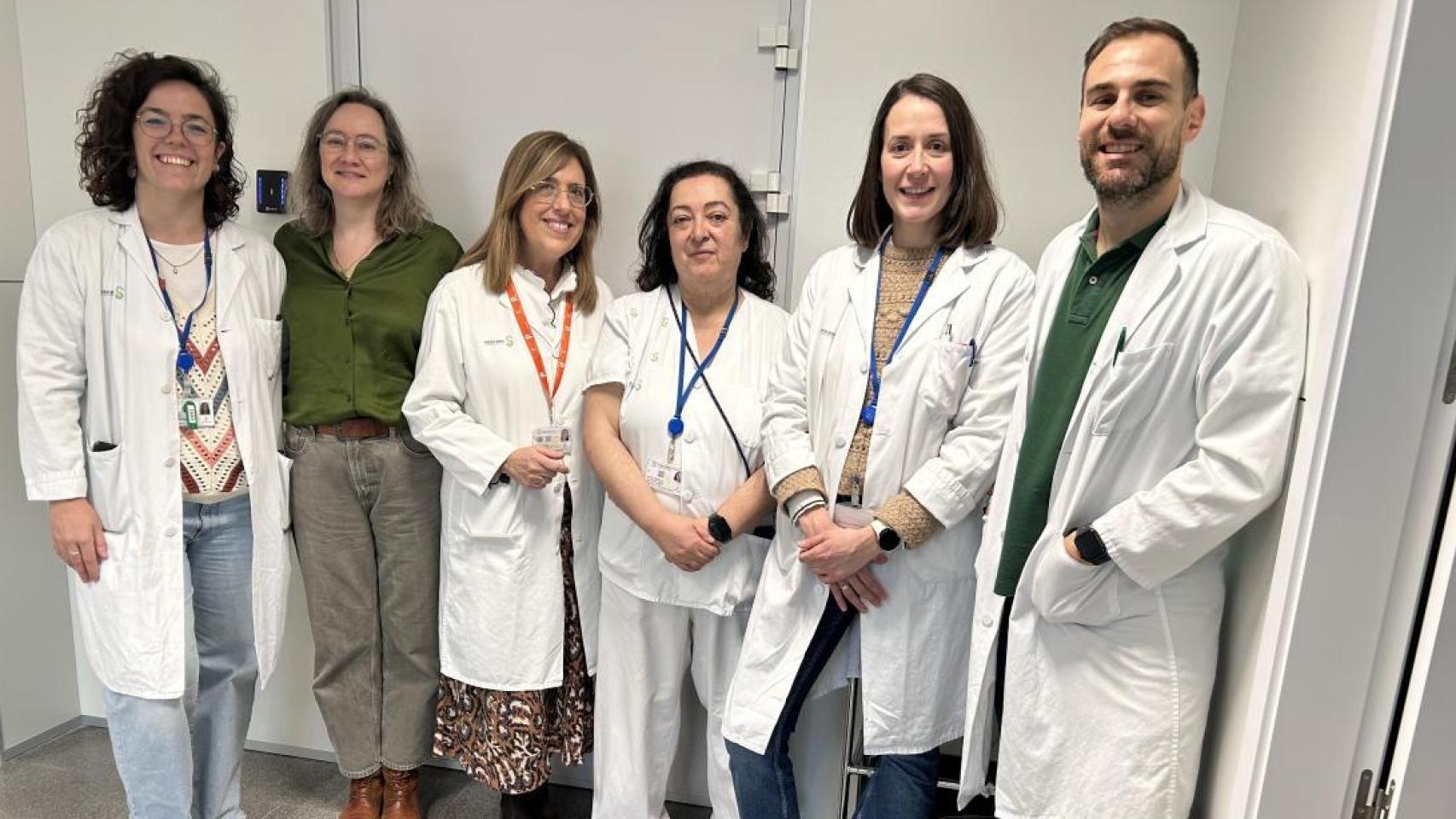 Responsables del Banco de Tejidos de Toledo.