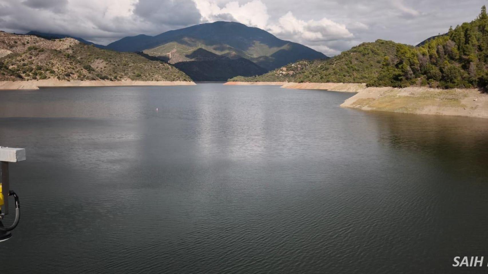 El embalse de la Concepción hace unos días.