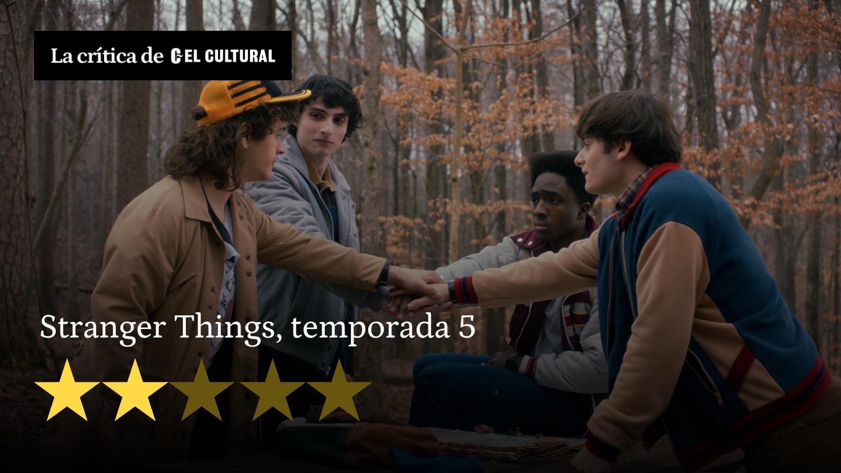 Una de las escenas de la quinta temporada de la serie de Netflix 'Stranger Things'