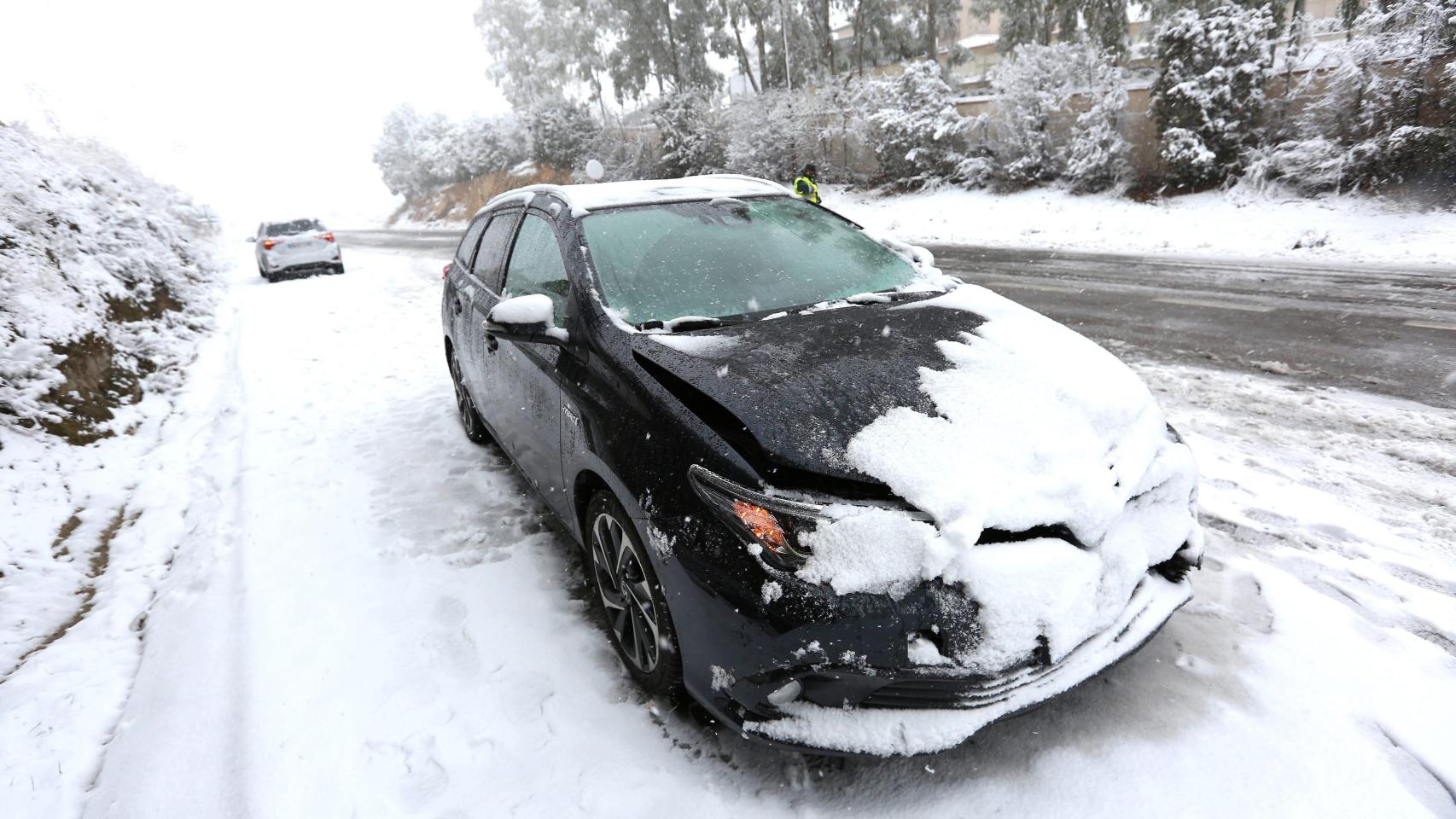 Imagen de archivo de una nevada.