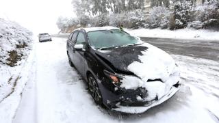 Imagen de archivo de una nevada.