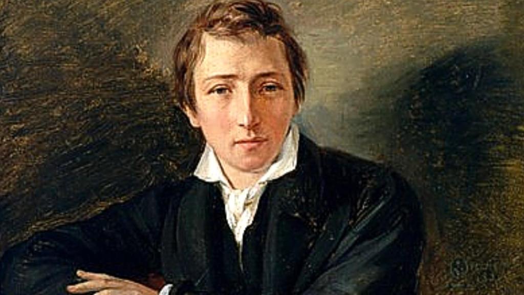 Heinrich Heine, retratado en 1831 por Moritz Daniel Oppenheim