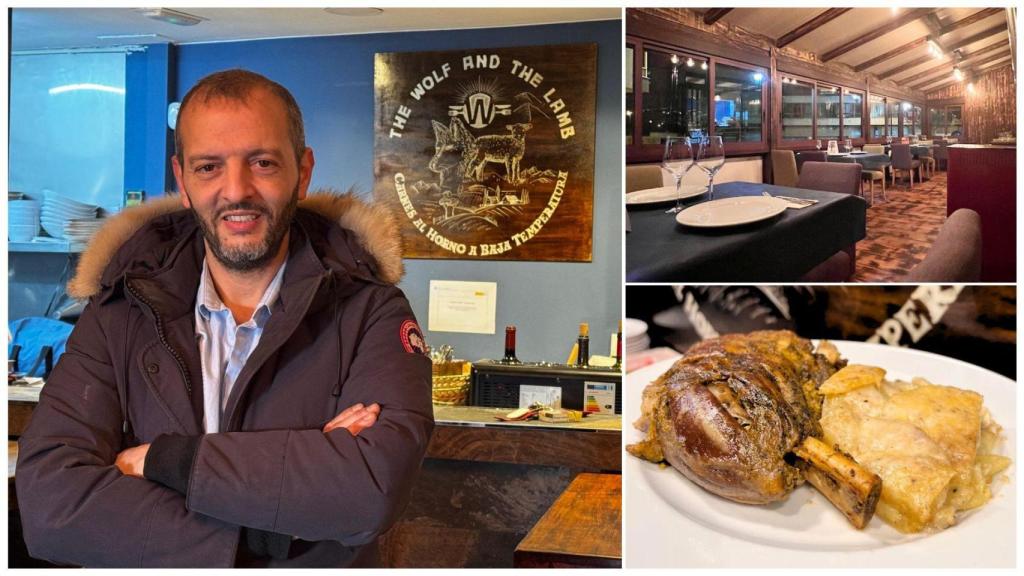 Fathi, dueño de The Wolf and The Lamb, restaurante de Vigo