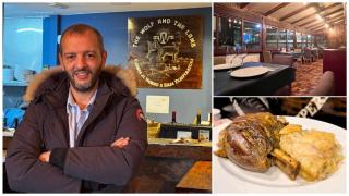 Fathi, dueño de The Wolf and The Lamb, restaurante de Vigo