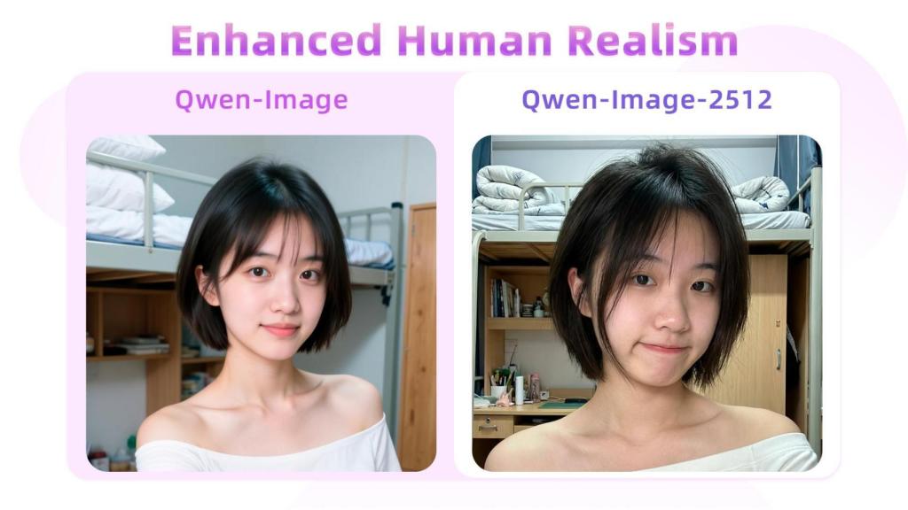 El realismo humano de Qwen-Image-2512