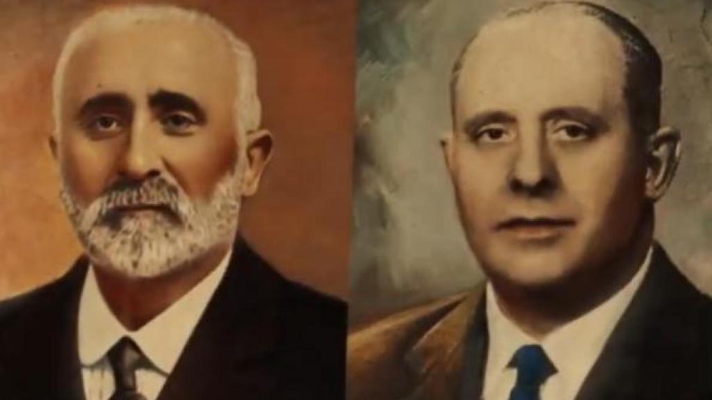 José y José María Lacasa, segunda generación de Chocolates Lacasa.