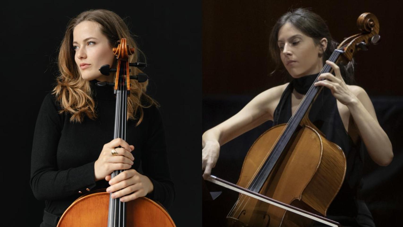 Ángela Aguareles y Alba Urbano