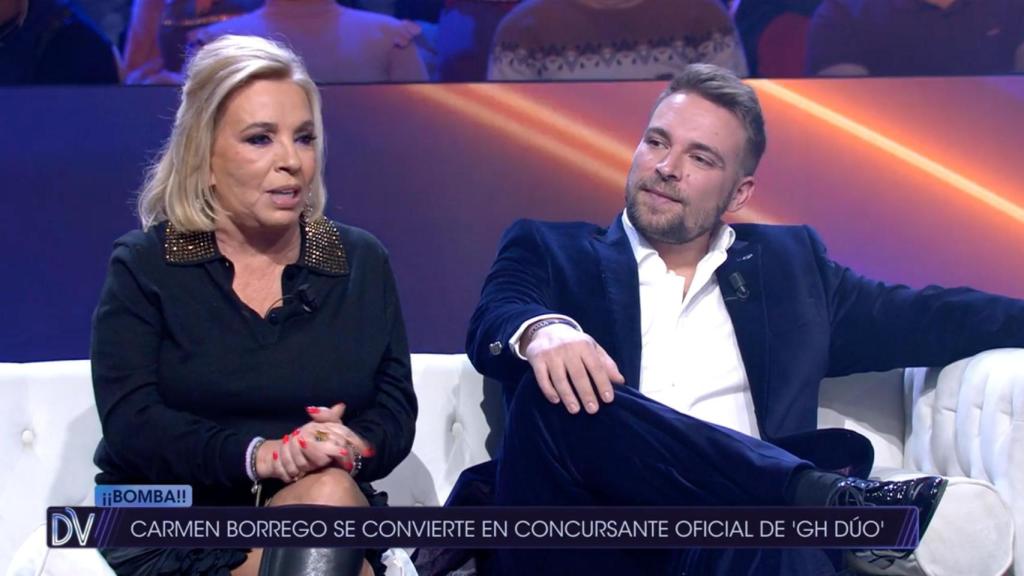 Carmen Borrego y José María Almoguera en 'De viernes'.