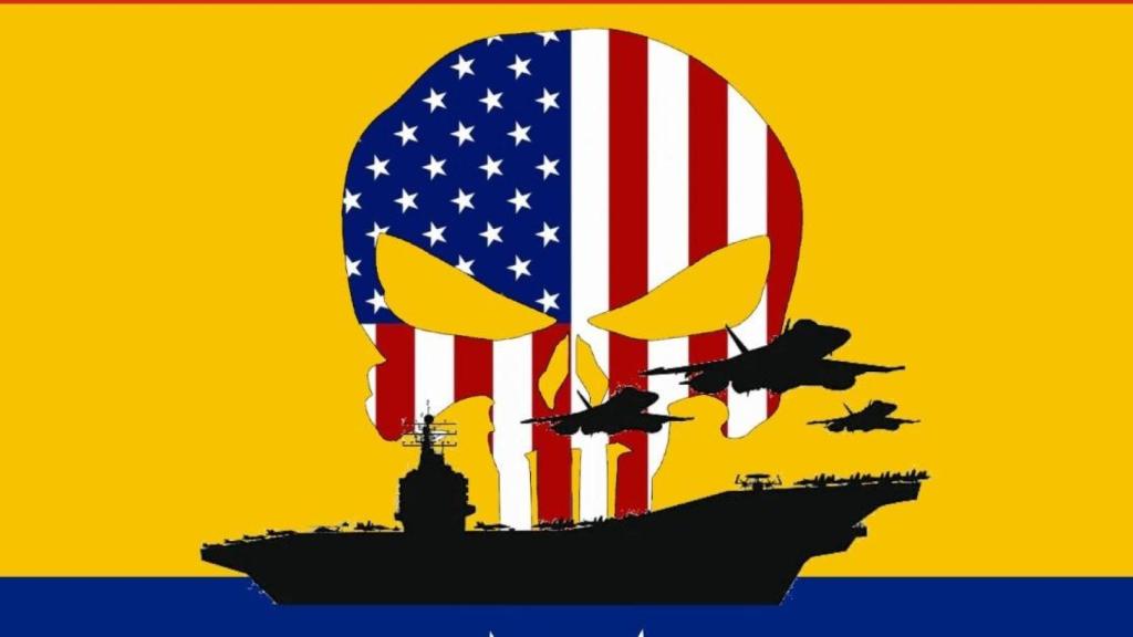 Cartel de la concentración convocada en Vigo tras el ataque de EEUU a Venezuela