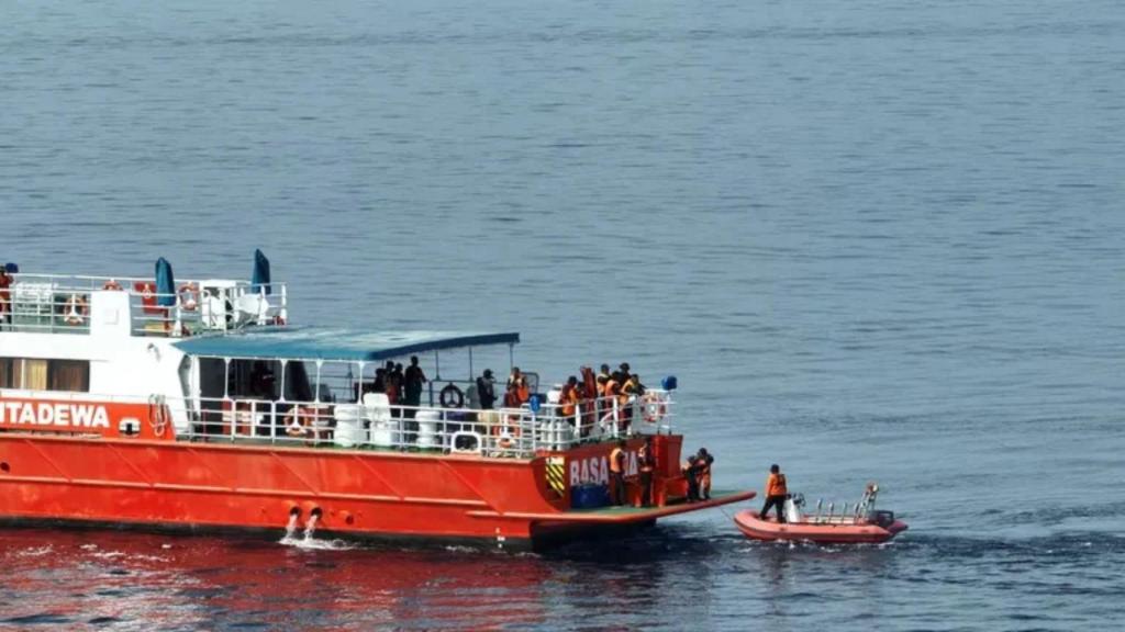 Embarcación en Indonesia.