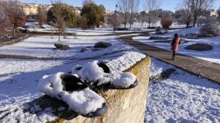 Nieve y frío en Ávila