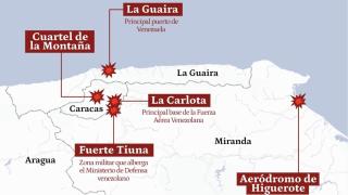 Así fue el ataque de EEUU a Venezuela, desde el mausoleo de Chávez a la sede de Defensa: lo que se sabe  y lo que no