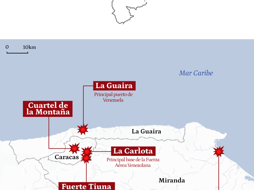 Cinco ataques verificados en Venezuela.