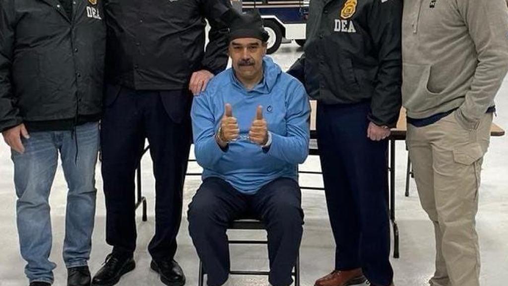 Imagen de Nicolás Maduro compartida por la DEA.
