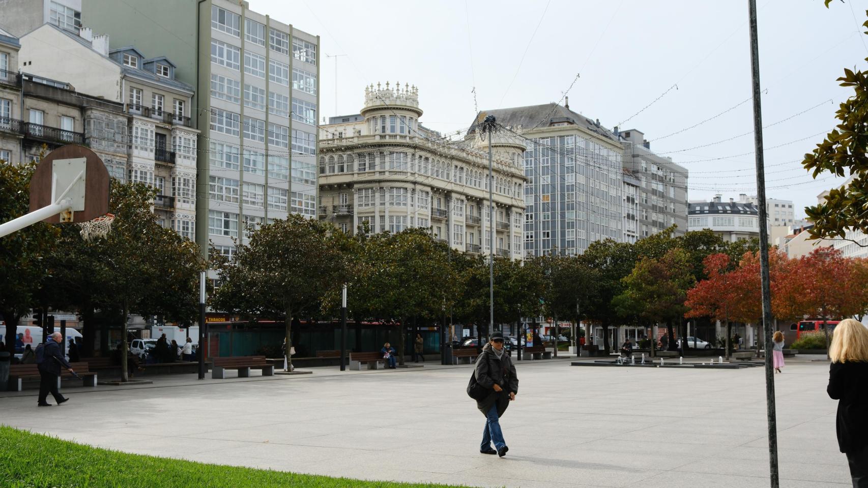 Plaza de Pontevedra en A Coruña