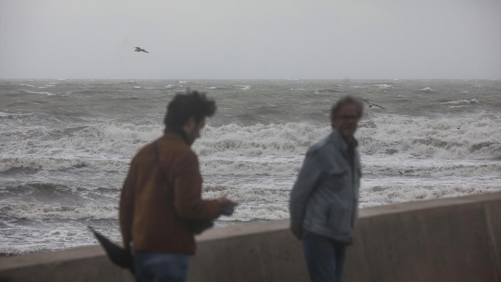 Temporal en el litoral mediterráneo. Rober Solsona/Europa Press