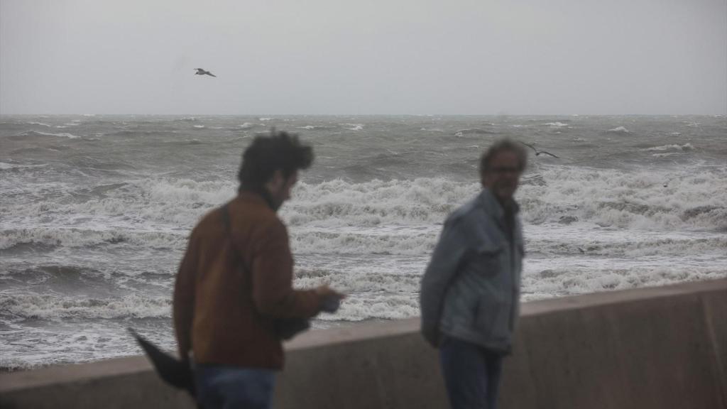 Temporal en el litoral mediterráneo. Rober Solsona/Europa Press