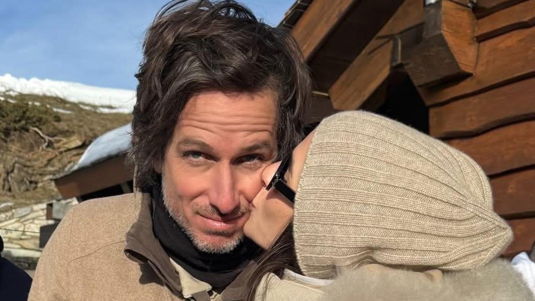 Feliciano López y Sandra Gago, en una imagen de sus redes sociales.