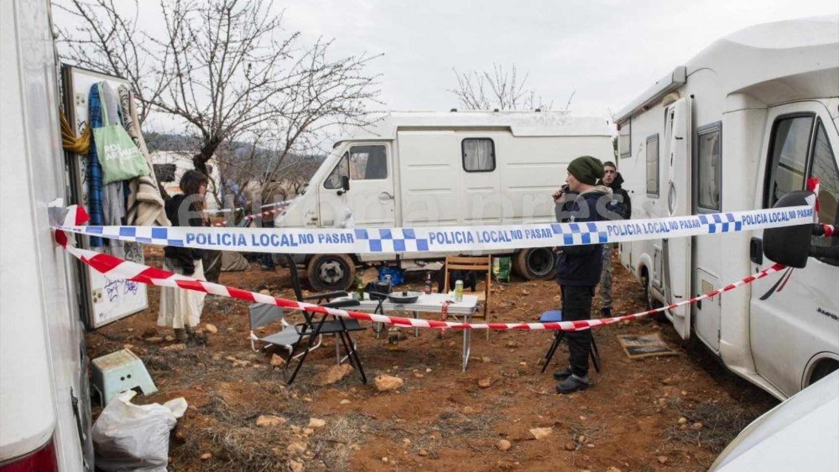 Rave ilegal de Albacete.