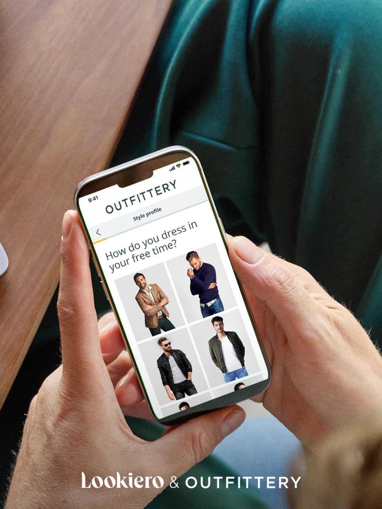 Plataforma de Lookiero Outfittery Group.