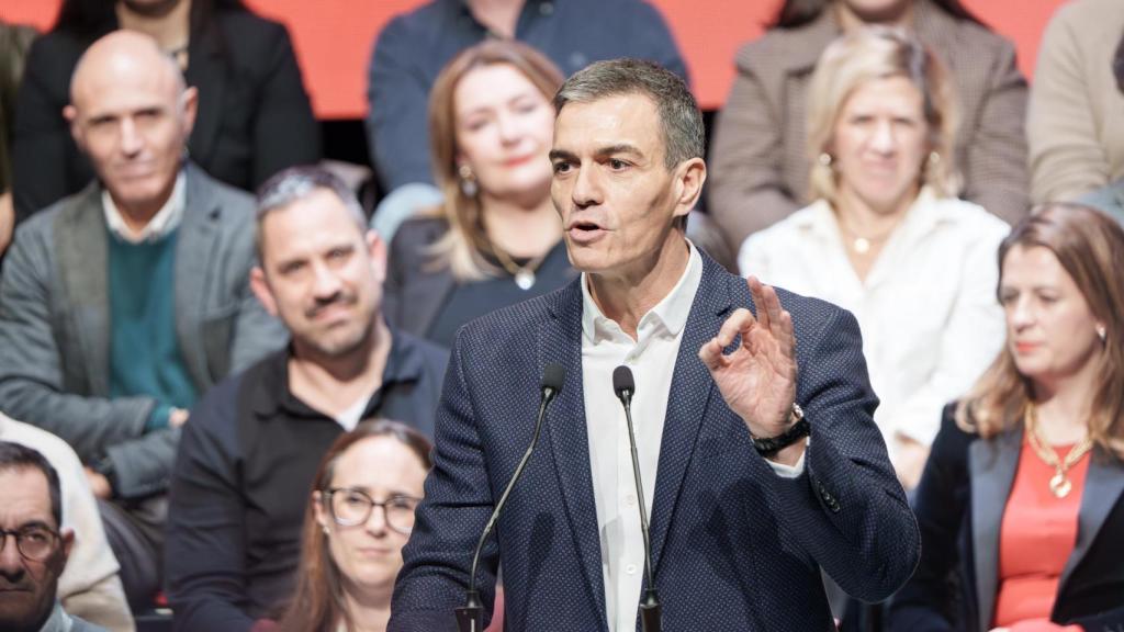 El secretario general del PSOE y presidente del Gobierno, Pedro Sánchez