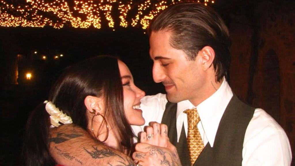 José Luis Gil y su hija.