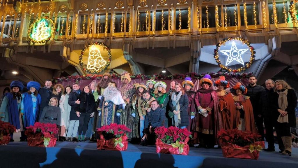 Recibimiento de los Reyes Magos en Ciudad Real.