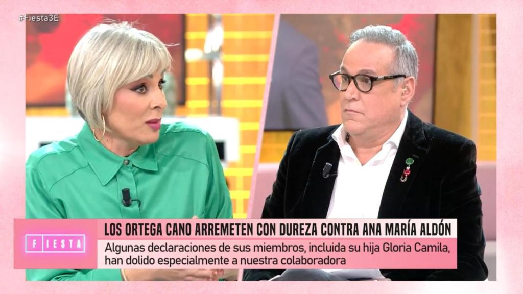 Ana María Aldón y Aurelio Manzano en 'Fiesta'.