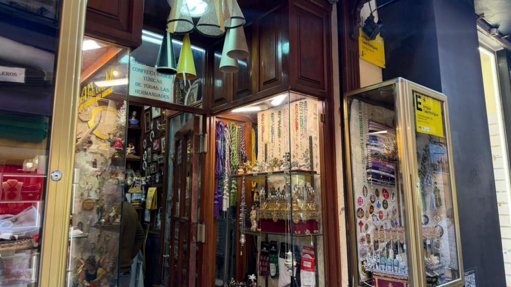 Imagen de la entrada de la tienda.