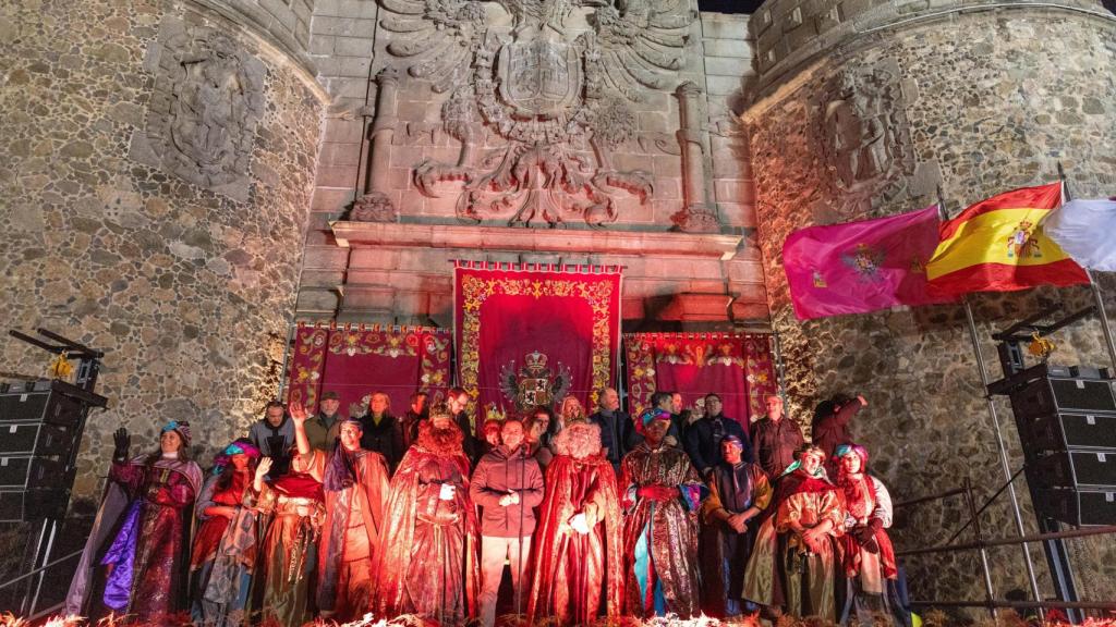 Llegada de los Reyes Magos a la Puerta de Bisagra.