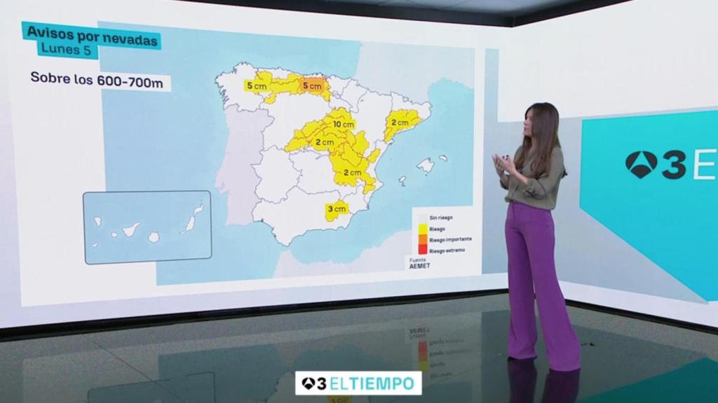 Mercedes Martín en 'El tiempo'.