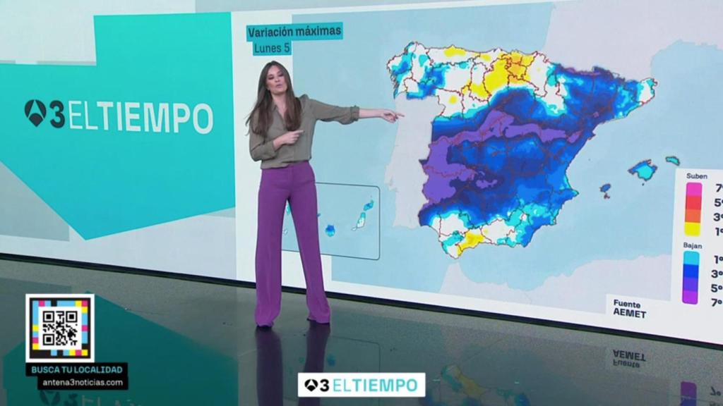 Mercedes Martín en 'El tiempo'.