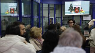 Las administraciones con suerte en Navidad.