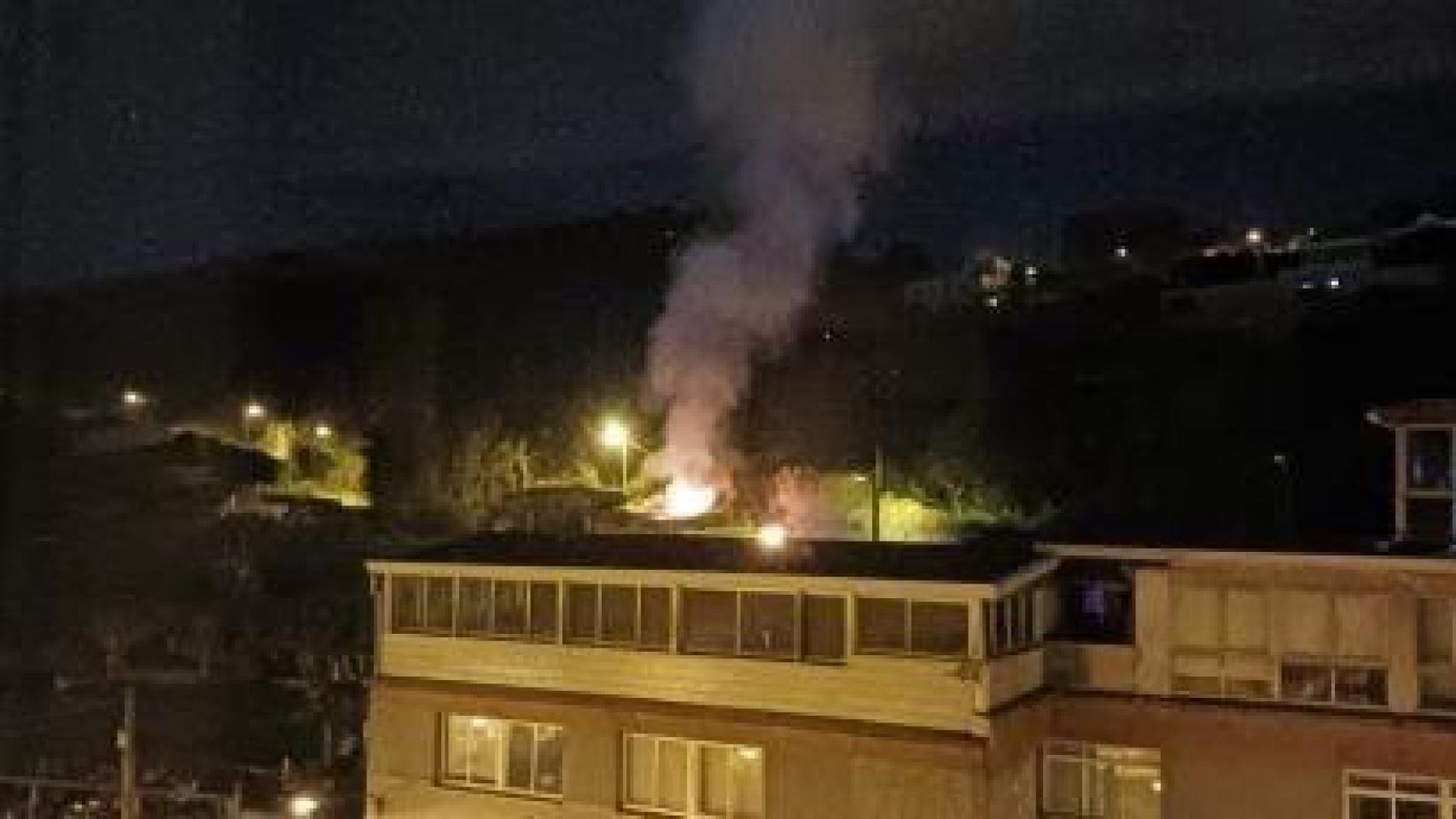 Incendio en A Corveira