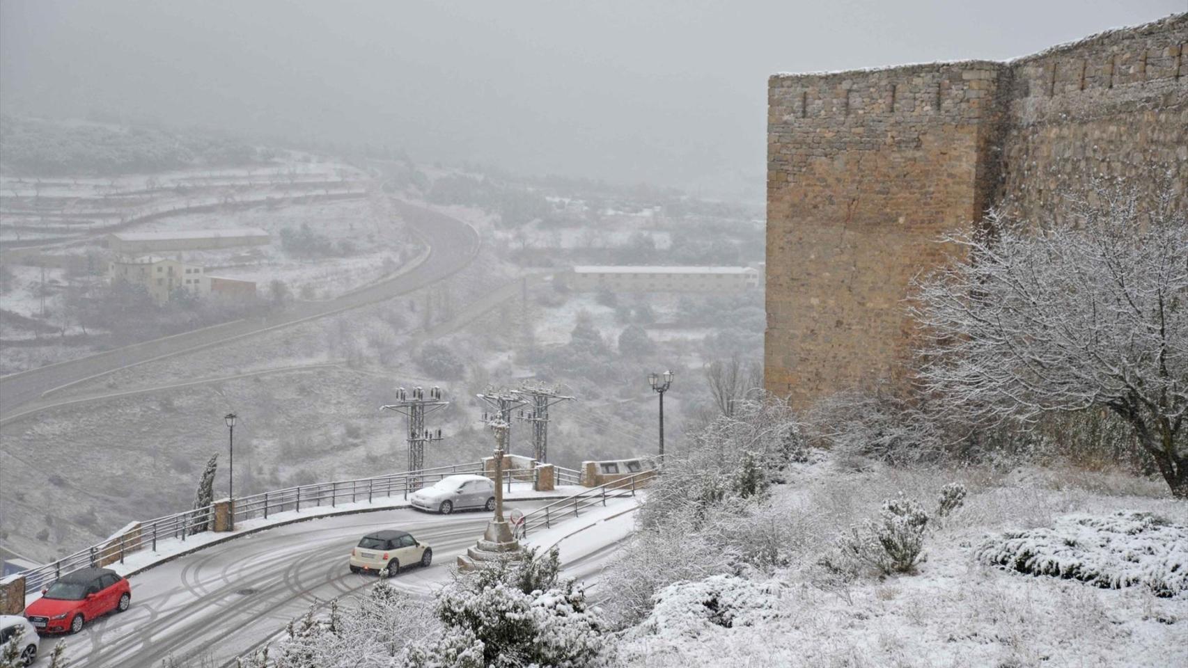 Nevada en Morella. GVA