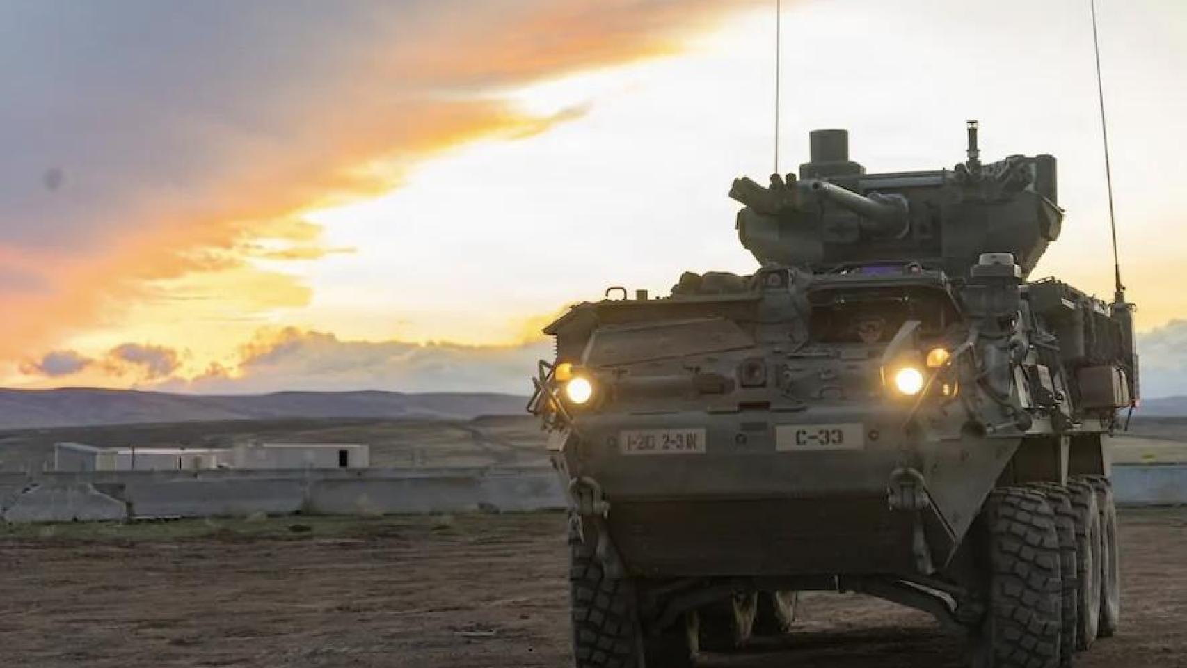 El nuevo vehículo Stryker 8×8.