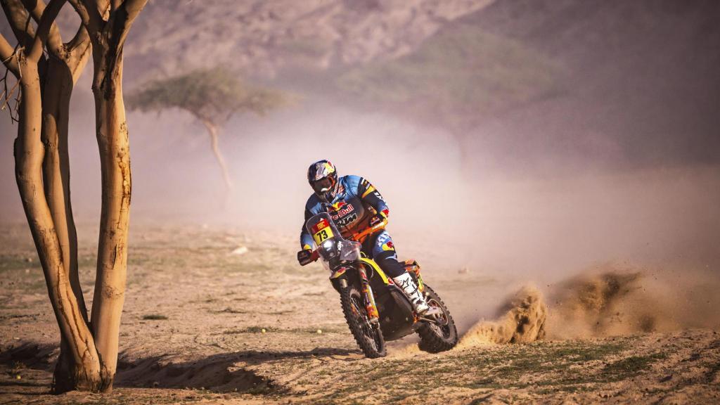 Edgar Canet, en la primera etapa del Dakar 2026