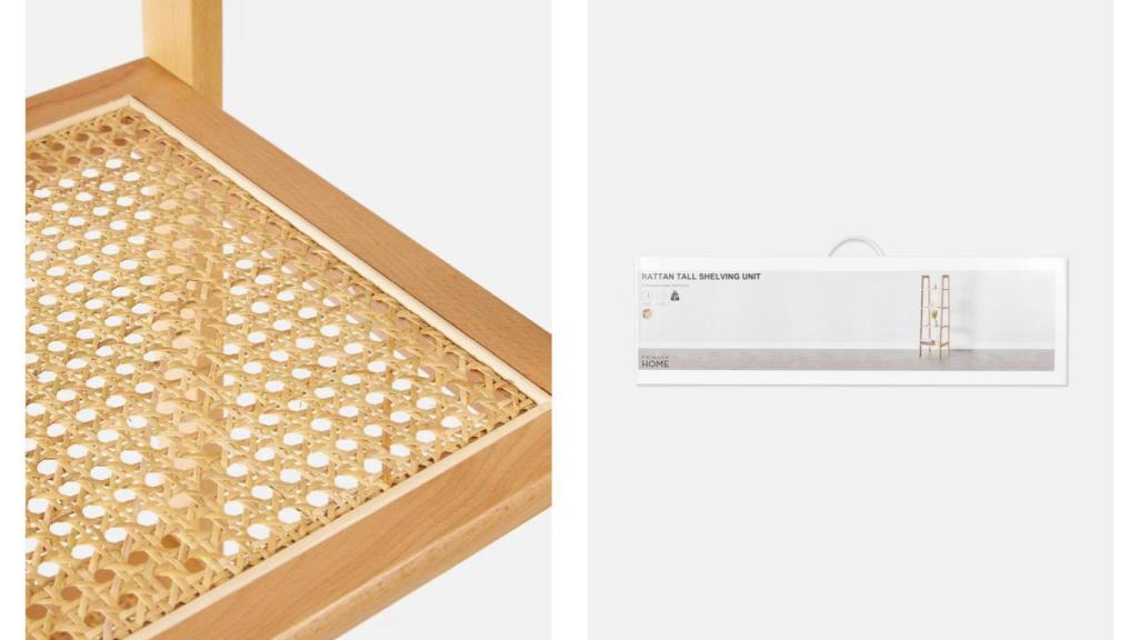 Estantería tipo escalera.