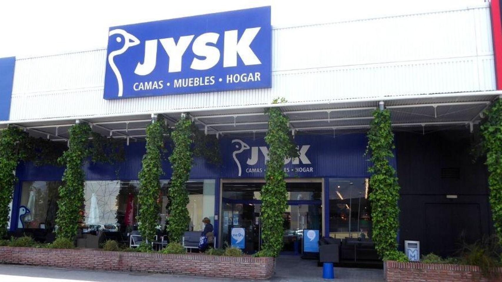 Fachada Jysk.