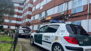 Dependencias de la Guardia Civil en O Porriño (Pontevedra).