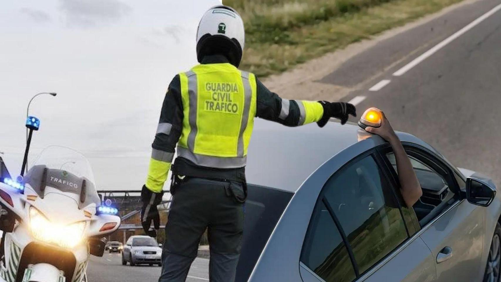 Imagen de un guardia civil de tráfico.