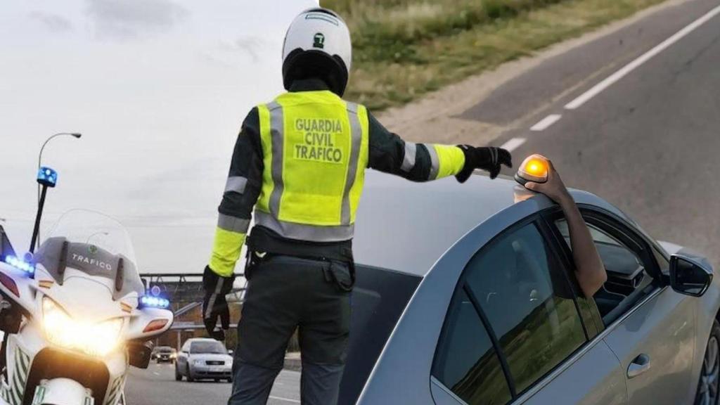 Imagen de un guardia civil de tráfico.
