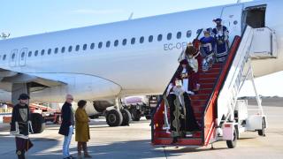 En imágenes: Así fue la llegada de los Reyes Magos a Santiago de Compostela