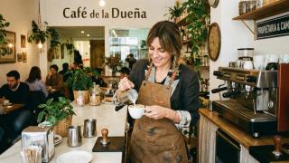 Andrea, dueña de una cafetería: Me dijeron que esperara ganancias en un año, pero recuperé la inversión en un mes